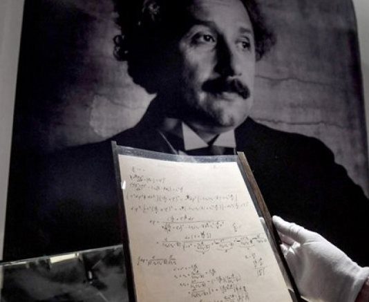 Einsteinov rukopis